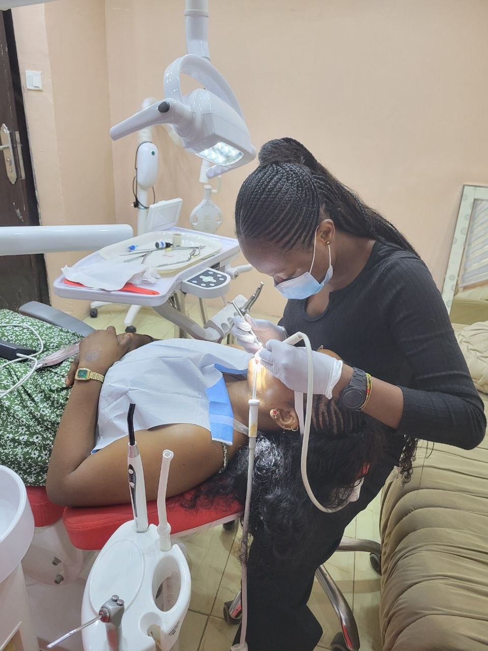 SmilePlug dental professional providing general dentistry care to a patient